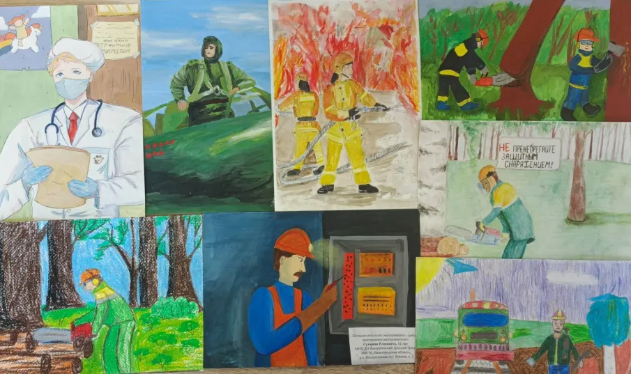 Окружной конкурс детских рисунков «Охрана труда глазами детей – 2025»